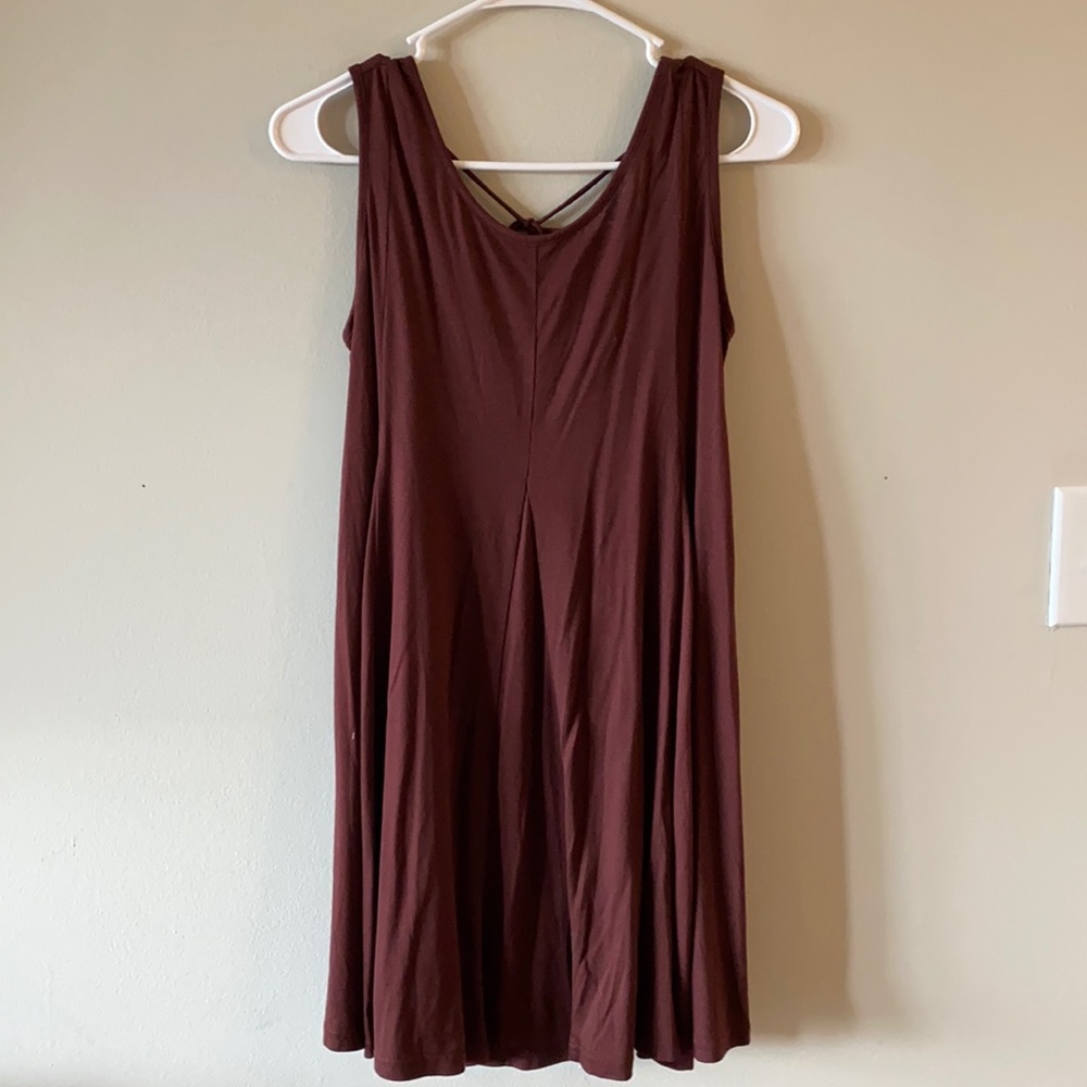 Burgundy Dress